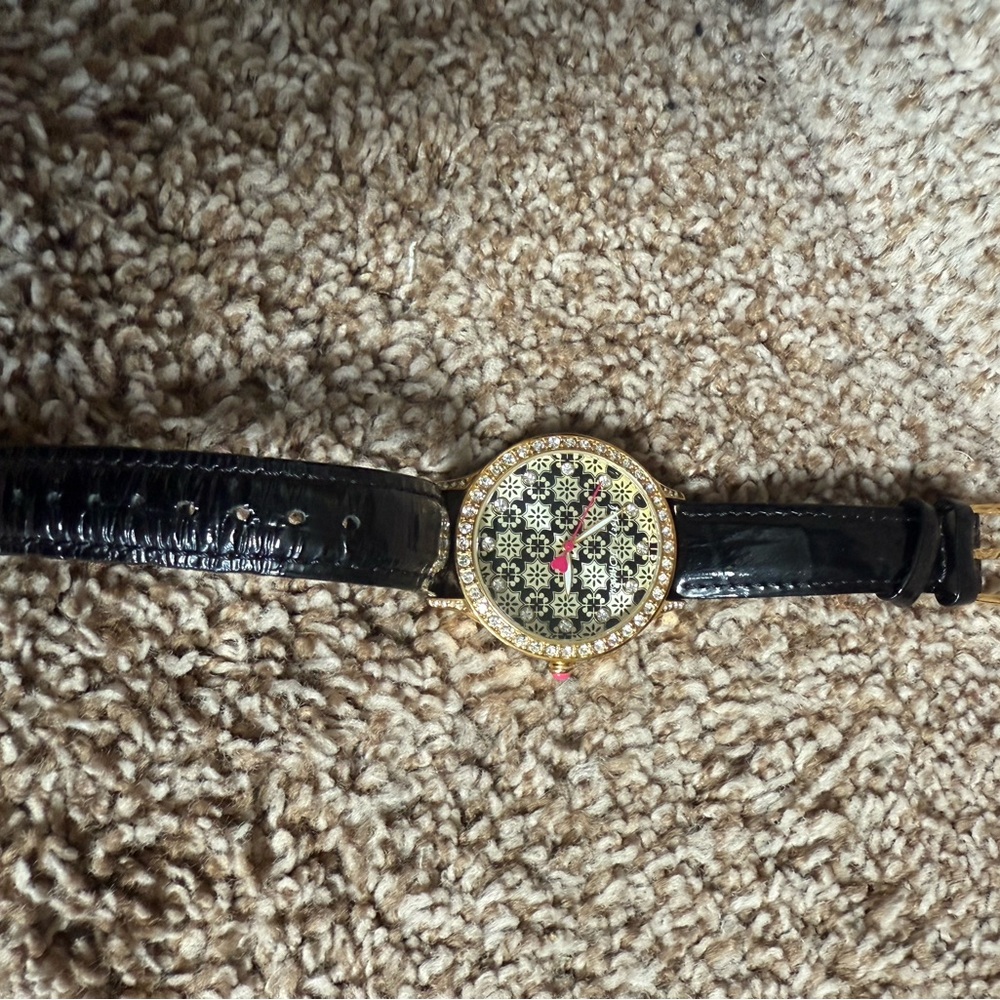 Betsey Johnson Women’s French Bulldog Brooch, Pin and Watch Collection - Picture 7 of 14